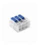 Złączka instalacyjna zaciskowa 3-przewodowa na dowolny przewód 0,75-4mm² IEC 450V/32A 100 szt. Orno OR-SZ-8017/3/100