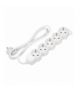 Przedłużacz 5-krotny 2P+Z (Schuko), 5m H05VV-F 3x1,0mm², Imax 10A, biały Orno ORAE13149(GS)/W/5M