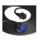 Przedłużacz warsztatowy bryzgoszczelny IP44, 1x2P+Z 10m,kabel gumowy olejoodporny H07RN-F 3x1,5mm², 230VAC/16A Orno OR-AE-13169/
