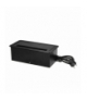 Gniazdo meblowe wpuszczane w blat z płaskim frezowanym rantem, szczotką przeciwkurzową, ładowarką USB i przewodem 1,5m, 2x2P+Z, 2xUSB, 2xNET, czarne Orno OR-GM-9022/B