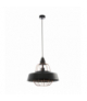 ROCCO 1P, lampa wisząca, E27 max. 60W, czarna, miedziana Orno Adviti AD-LD-6223BCE27