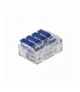 Złączka instalacyjna zaciskowa 4-przewodowa na dowolny przewód 0,75-4mm² IEC 450V/32A 10 szt. Orno OR-SZ-8017/4/10