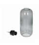LAZIO 3P, lampa wisząca, E27 max.15W, czarna Orno Adviti AD-LD-6229BE27S