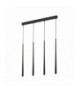 TABUNG 4P, lampa wisząca, G9 max.6W, czarna Orno Adviti AD-LD-6232BG9
