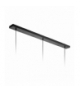 DUNIA 3P, lampa wisząca, E27 max.15W, czarna Orno Adviti AD-LD-6235BE27S