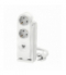 Listwa zasilająca biurkowa typu Schuko z ładowarką USB i sprężynowym zaciskiem mocującym Orno ORAE13245(GS)/W/1,4M