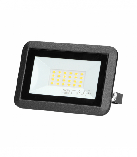 FARO LED naświetlacz 20W, 1600lm, IP65, 4000K, aluminium + szkło Orno AD-NL-6253BL4