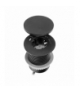 Gniazdo meblowe Ø6cm z rotacyjną pokrywą, ładowarką indukcyjną, ładowarką USB i przewodem 1,5m, 1x2P+Z (Schuko), Qi 1.2.4 max. 10W, 2xUSB (typ A i typ C, 2,4A), czarne Orno OR-GM-9028(GS)