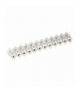 Listwa zaciskowa 12-torowa ECO, max.25mm2,PE, 10 szt. Orno OR-SZ-8019/25/10