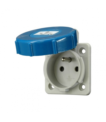 Gniazdo tablicowe 2P+Z, 16A, 230 VAC, IP67 Orno VZG 16