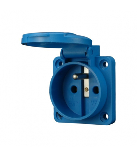 Gniazdo tablicowe 2P+Z, 16A, 230 VAC, IP44 Orno VZ 16