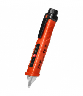Indukcyjny tester napięcia z latarką, 12-1000V AC/DC, pomarańczowy Orno VT-3