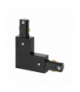 Łącznik kątowy 90 stopni "L", do szynoprzewodów, czarny Orno TC-2/B/L