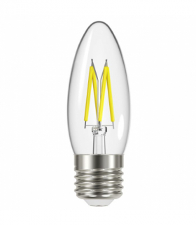 Żarówka Filament LED CANDLE E27 470LM 3,8W (40W) ciepła barwa Energizer S12870