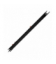 Listwa zasilająca, 10 gniazd 2P+Z, kabel 3x1,5mm2, długość 1,5m, 2xWyłącznik podświetlany dwutorowy, Wyłącznik termiczny. 16A/230 VAC, Czarna Orno PS-3/B/1,5M