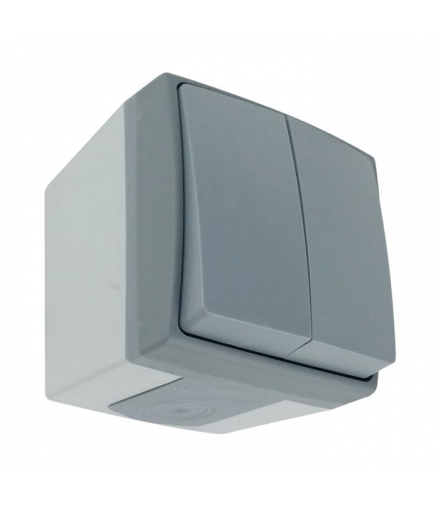 Łącznik świecznikowy AQUATIC PRO IP 55 szaro-grafitowy Orno OR-OE-7401/GR