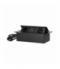 Gniazda meblowe wpuszczane w blat z płaskim frezowanym rantem, ładowarką USB i przewodem 1,5m, 2x2P+Z, 2xUSB (typ A+C 3,6A), czarne Orno OR-GM-9035/B