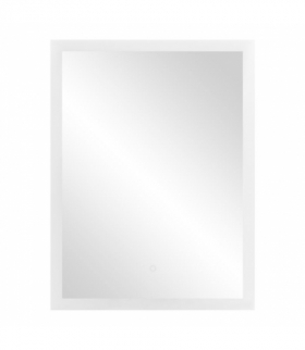 Lustro prostokątne pionowe LED 60x80 cm (z wbudowanym włącznikiem, bez marginesu, 4000K) Orno ML-17/4