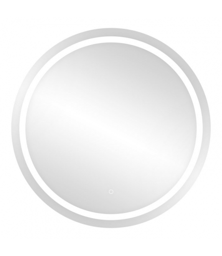 Okrągłe lustro LED fi 80 cm (z wbudowanym włącznikiem, z marginesem, 4000K) Orno ML-14/4