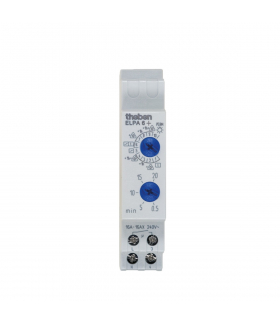 AUTOMAT SCHODOWY ELPA 6 PLUS ELEKTRONICZNY, 10 FUNKCJI, 0,5-20 MIN, LED MAX. 500W TH-0060003 THEBEN