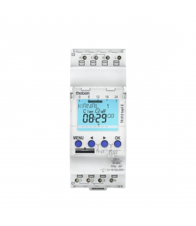 ZEGAR STERUJĄCY CYFROWY TR 612 TOP3 E 7DNI/1MIN, 2-KANAŁOWY, Z REZERWĄ CHODU, 56 MIEJSC PAMIĘCI, LED MAX. 600W TH-6120087 THEBEN
