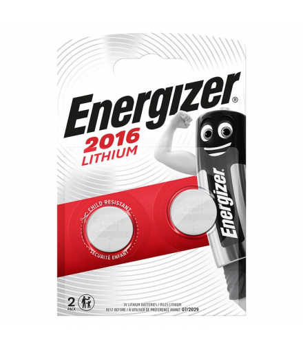 Baterie specjalistyczne CR2016, 2 szt. Energizer 248347