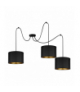 KYLO 3P E27, lampa wisząca, max. 3x60W, czarna Orno Adviti AD-LD-6450BE27T