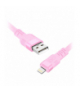 Kabel USB-A - Lightning eXc WHIPPY Pro, 0.9M, 29W, szybkie ładowanie, kolor mix pastelowy Orno CABEXCWHPLIGH0.9PMIX