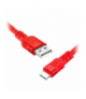 Kabel USB-A - USB-C eXc WHIPPY Pro, 2M, 60W, szybkie ładowanie, kolor mix neonowy Orno CABEXCWHPUSBC2.0NMIX