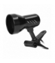DALLA, lampa biurkowa z klipsem, 40W, E27, stal + tworzywo, czarna Orno DL-10/B