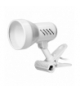 DALLA, lampa biurkowa z klipsem, 40W, E27, stal + tworzywo, biała Orno DL-10/W