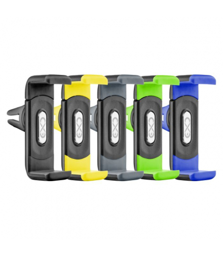 EXC Mobile uniwersalny uchwyt samochodowy AIR (kratka, wciskany), kolor mix Orno HOLEXCAIRMIX