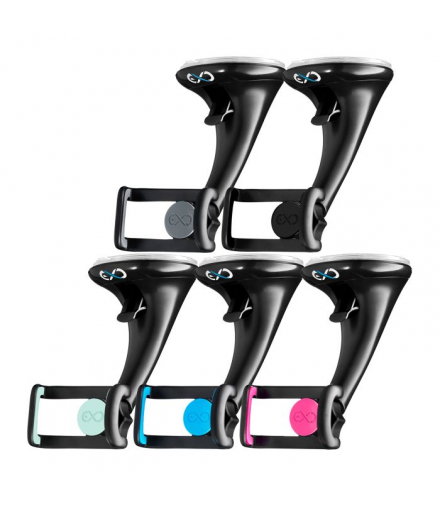 EXC Mobile uniwersalny uchwyt samochodowy DUAL (szyba/kokpit), kolor mix Orno HOLEXCDUALMIX