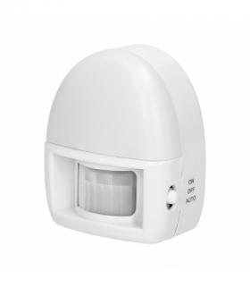 Bateryjna lampka nocna 3xLED z czujnikiem ruchu, 3xAA Orno LA-7