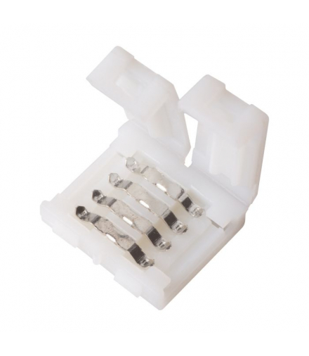 Złączka do szybkiego montażu (szybkozłączka) wielokolorowych taśm LED RGB 10mm 4pin-4pin Orno LH-9/3