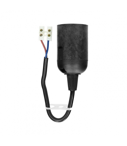 Oprawka remontowa E27, czarna, zestaw 50 szt. Orno LH/E27-20/B/PZ/50