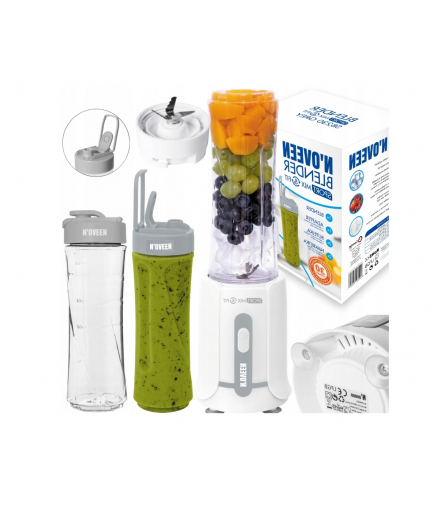 BLENDER SMOOTHIE KOKTAJL NOVEEN SB230 + 2 BUTELKI Sport&Mix