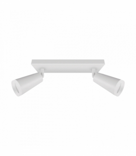 Oprawa ścienno-sufitowa SANA GU10 2L WHITE Struhm 04143
