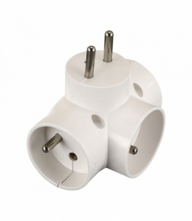 Rozgałęźnik wtyczkowy BAS 3 10A Struhm 04302