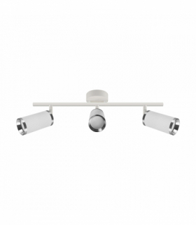 Oprawa ścienno-sufitowa FRIDA SPT GU10 3I WHITE/CHROME Struhm 04202