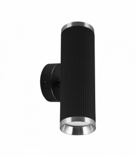 Oprawa dekoracyjna FRIDA WLL 2xGU10 BLACK/CHROME Struhm 04205