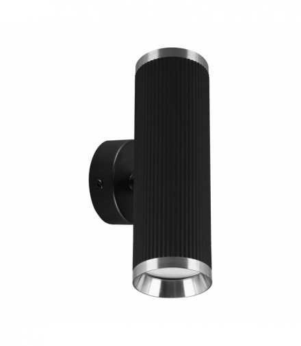 Oprawa dekoracyjna FRIDA WLL 2xGU10 BLACK/CHROME Struhm 04205