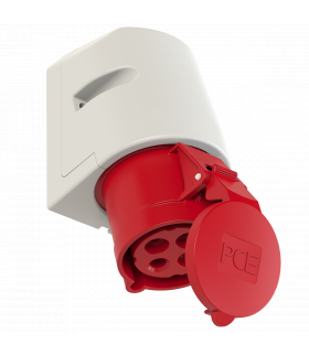 GNIAZDO SIŁOWE ŚCIENNE 32A 400V 3P+Z IP44 32x4 PCE