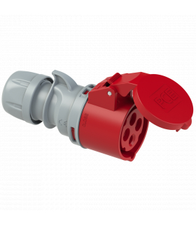 GNIAZDO PRZENOŚNE 16A 400V 3P+Z IP44 16x4 PCE