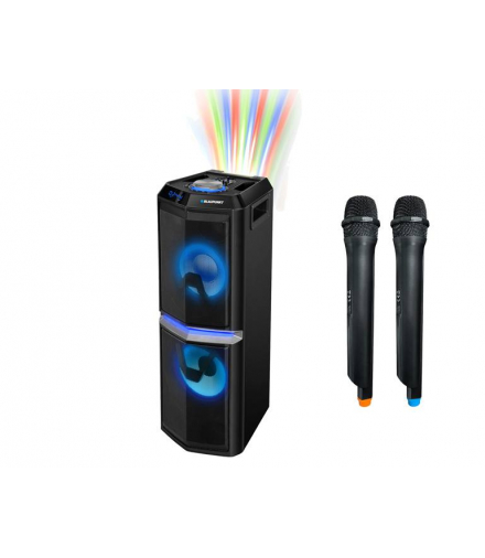 GŁOŚNIK BLAUPUNKT SYSTEM POWER AUDIO Z BLUETOOTH KARAOKE PS10DB