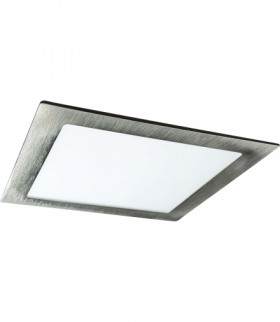 LED60 VEGA-S Matt chrome 12W NW 850lm - Oprawa LED do zabudowy p/t (Downlight LED) Greenlux GXDW107