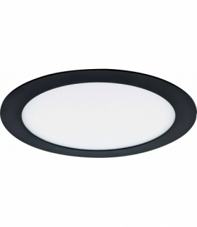 LED60 VEGA-R Black 12W WW 850lm - Oprawa LED do zabudowy p/t (Downlight LED) Greenlux GXDW355