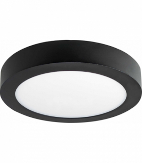 LED60 FENIX-R Black 12W NW 850lm - Oprawa LED natynkowa n/t (Downlight LED) Greenlux GXDW362