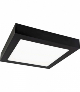 LED60 FENIX-S Black 12W NW 850lm - Oprawa LED natynkowa n/t (Downlight LED) Greenlux GXDW364