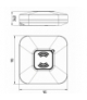 SENSOR HF 18 - Czujnik ruchu HF Greenlux GXHF018